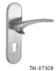 security door handle lock