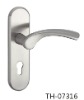 security door handle lock