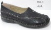 Ladies' side stitching shoes