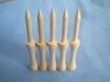 wooden golf tees