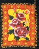 flower blanket(polar fleece blanket,two-sided fleece blanket)