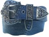 leather belt/ Genuine western style men's leather belt  / First-layer cowhide real leather band