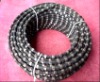 Diamond wire saw for granite block squaring