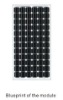 Monocrystalline silicon solar panels 96M-220 (614)