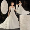 Strapless  Satin Wedding Dress  ZJ145