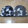 Camouflage knitted hat