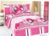 brushed polyester bedding set/bedcover/sheet set/comforter bedding set