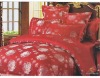 fly-j043  jacquard bedding set/cotton/ bedsheet/bedcover/4pcs/bedspread