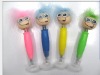 bobble head pen/novelty pen