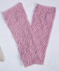 G-044 knitted fashion glove/mitten, jacquard, arm warmer