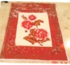 colar fleece/polyester blanket with flower designs