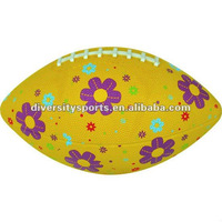 2012 New Multi-color Design Rubber Foot Ball