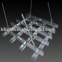 steel profile - ceiling suspension -main channel and furring channel