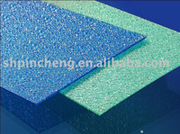 Polycarbonate embossed sheet