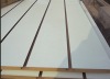 slatwall or slotted MDF boards