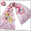 digital print silk scarf