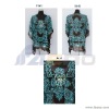 2011chiffon fabric dress/blouse/lady tops