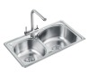 Stainless steel kitchen sink