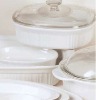 bakeware sets, stoneware, pan, cassrole, oblong dish,