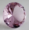 crystal diamond, crystal diamond paperweight, crystal decoration