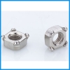 stainless steel weld square nut