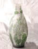 Vase Sculpture Sandblasting Relief Vase Craft