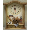 wooden craft,Clock of Tomato Design (59-XH48252A)