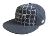 M0109-007 flat brim fitted cap