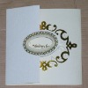 wedding invitation card -- W027