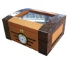 wooden cigar humidor