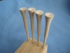 wooden golf tees