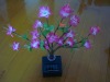 Solar fiber flowers/flower solar light /solar garden light /solar outdoor light