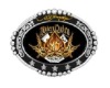 Ed Hardy fashion belt buckle, hip hop belt buckle