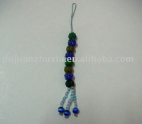 classic glass beaded pendant