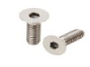 G2 hex socket countersunk DIN7991 titanium bolts