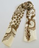 Silk printed scarf