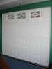 Remote Garage Door with Vision Windows