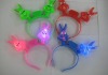 led flashing rabbit head bopper light for parties