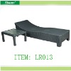 LR013 rattan chaise lounge