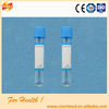 Vacuum blood collection tube (blue cap)