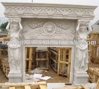 Carved Fireplace