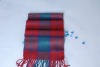 100% acrylic woven scarf