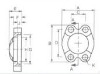 UNSPLIT FLANGE(CODE 61),60002/30002-08,12,16,20,24,32,40,48,56,24