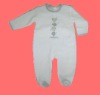 Soft hand feel and comforable fashion baby garments /baby wear/baby clothing /baby romper with velvent /velours