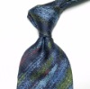 100% silk printed necktie