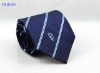 100%Silk Woven Logo Necktie