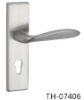 security door handle lock