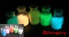 Glowing pigment