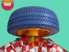 Pu foam wheel-flat free tire