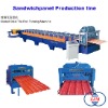 Glazed Steel Tile Roll Forming machine|roll forming machine|sandwich panel machine